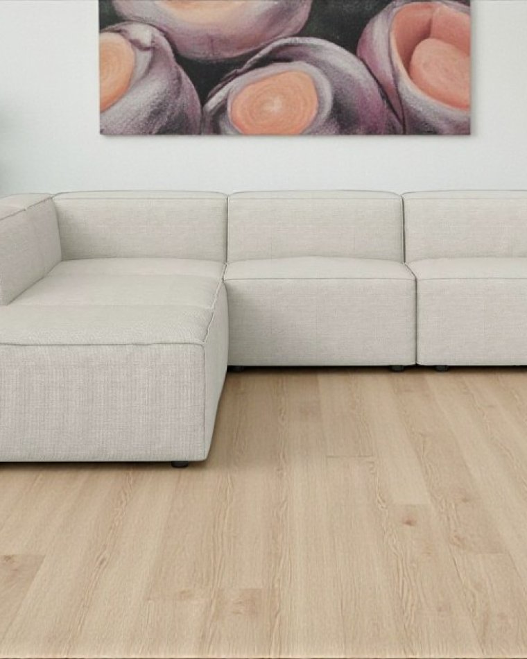 How to decorate a blank wall behind your sofa?