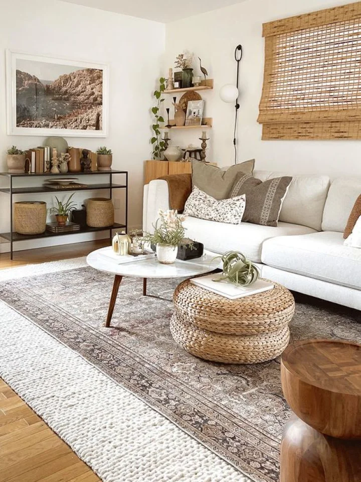 How to decorate a Scandinavian living room? Colours & furniture