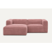 Moved II Small and Modern Corner Sofa Extended gallery