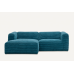 Moved II Small and Modern Corner Sofa Extended gallery
