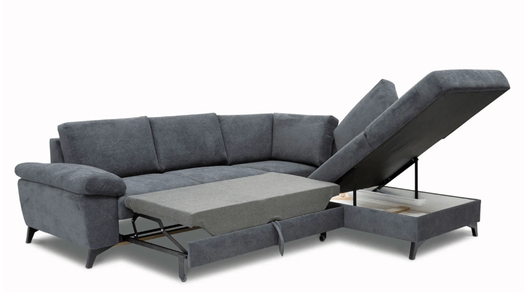 grey sofa bed