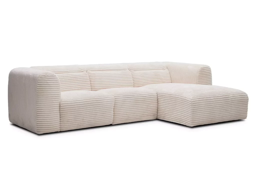 cream winter sofa